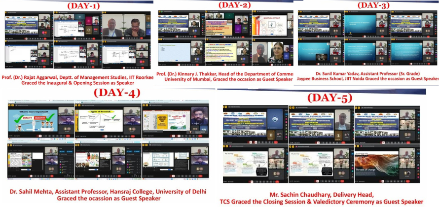 One-Week Faculty Development Programme on Research Methodology & Fundamentals Successfully Concluded